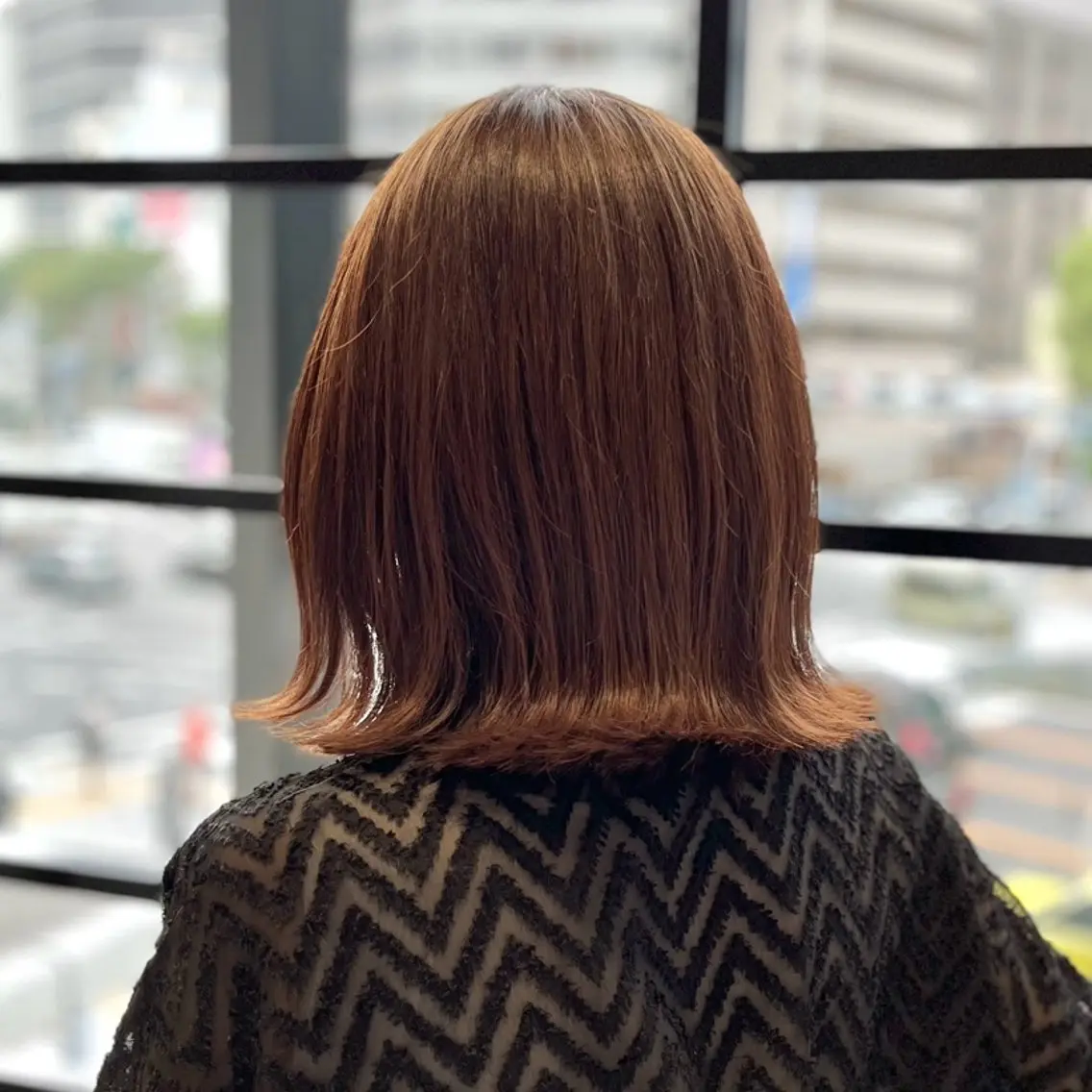 ミディアム 阪急伊丹🫧 ahu かなうのヘアスタイル