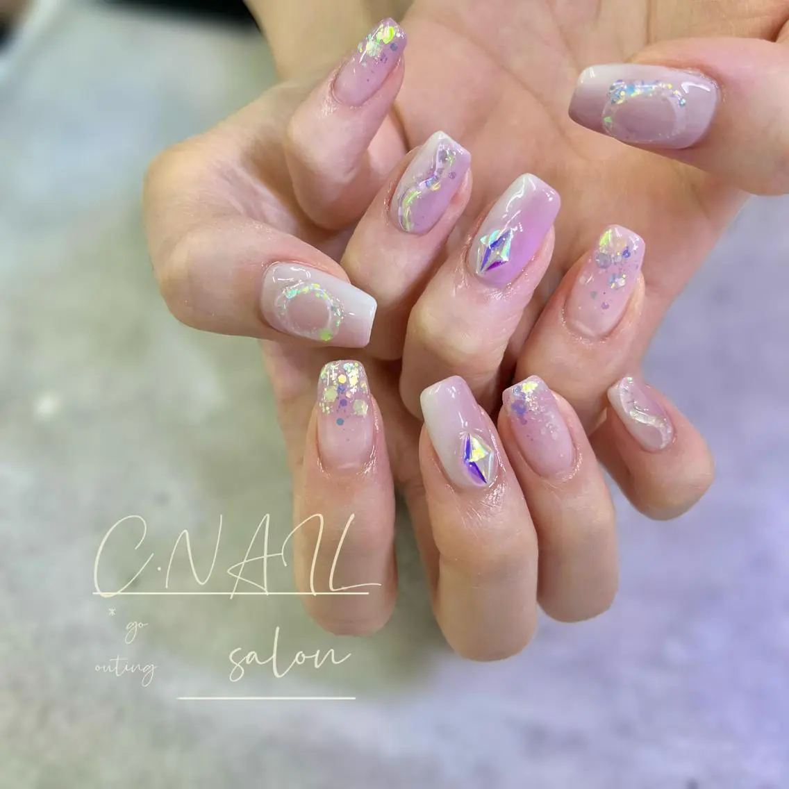 ネイル 夏ネイル C.Nail &Eyeのネイルデザイン