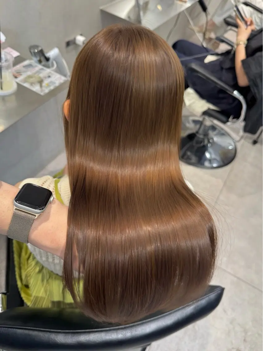 ロング 🫧縮毛矯正🫧 髪質改善RIKU🫧のヘアスタイル