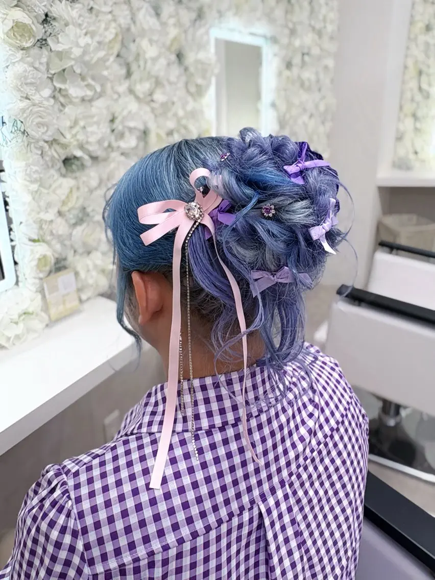 ヘアアレンジ ヘアセット ベルグロー原宿 🦋ꜱᴀᴋᴜʀᴀのヘアスタイル