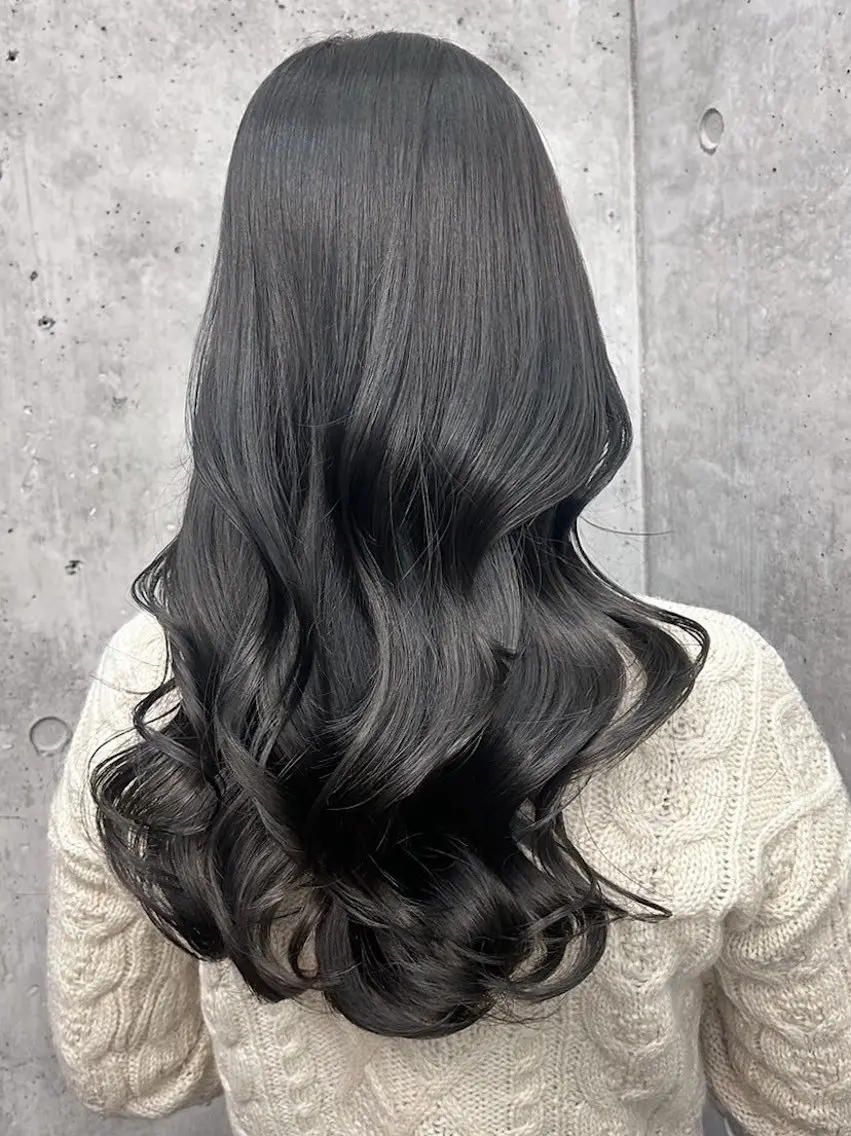 ロング カラー ヘアアレンジ 縮毛矯正 縮毛矯正・カラー特化 指名No.1shunのヘアスタイル