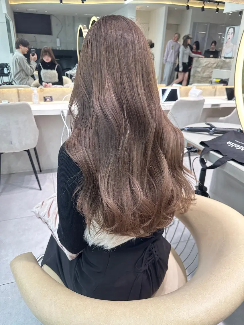 ロング カラー カット ヘアカラー トリートメント 《髪質改善✖️オリー ブ🧸》小嶋拓也のヘアスタイル
