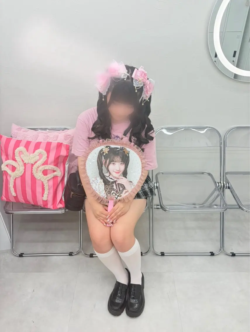 推し活ヘアアレンジ𝜗𝜚🫧‪の写真