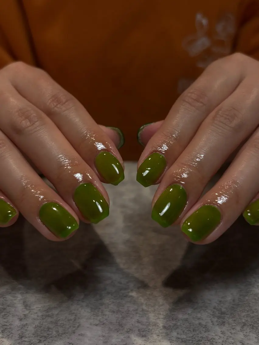 【限定価格50％OFF!!】🍒one color nail🍒(オフなし)の写真