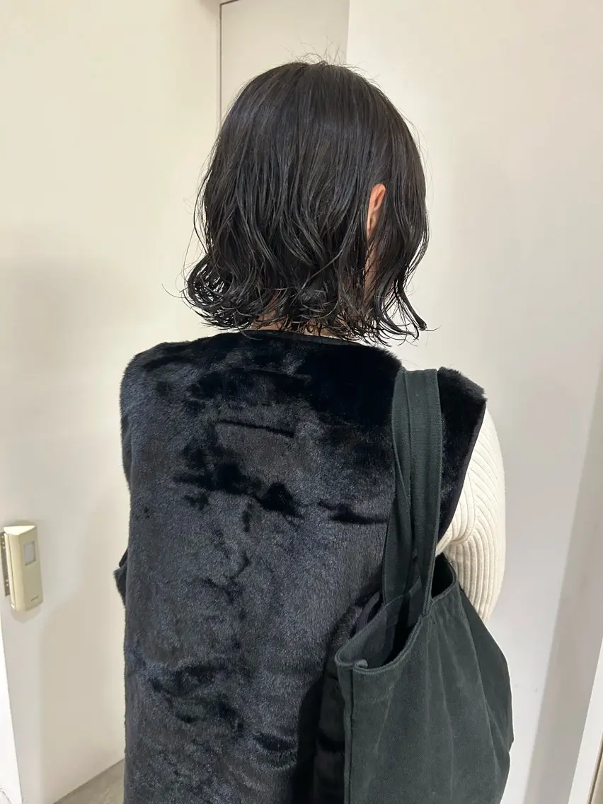 ショート カラー ボブ 、 、のヘアスタイル