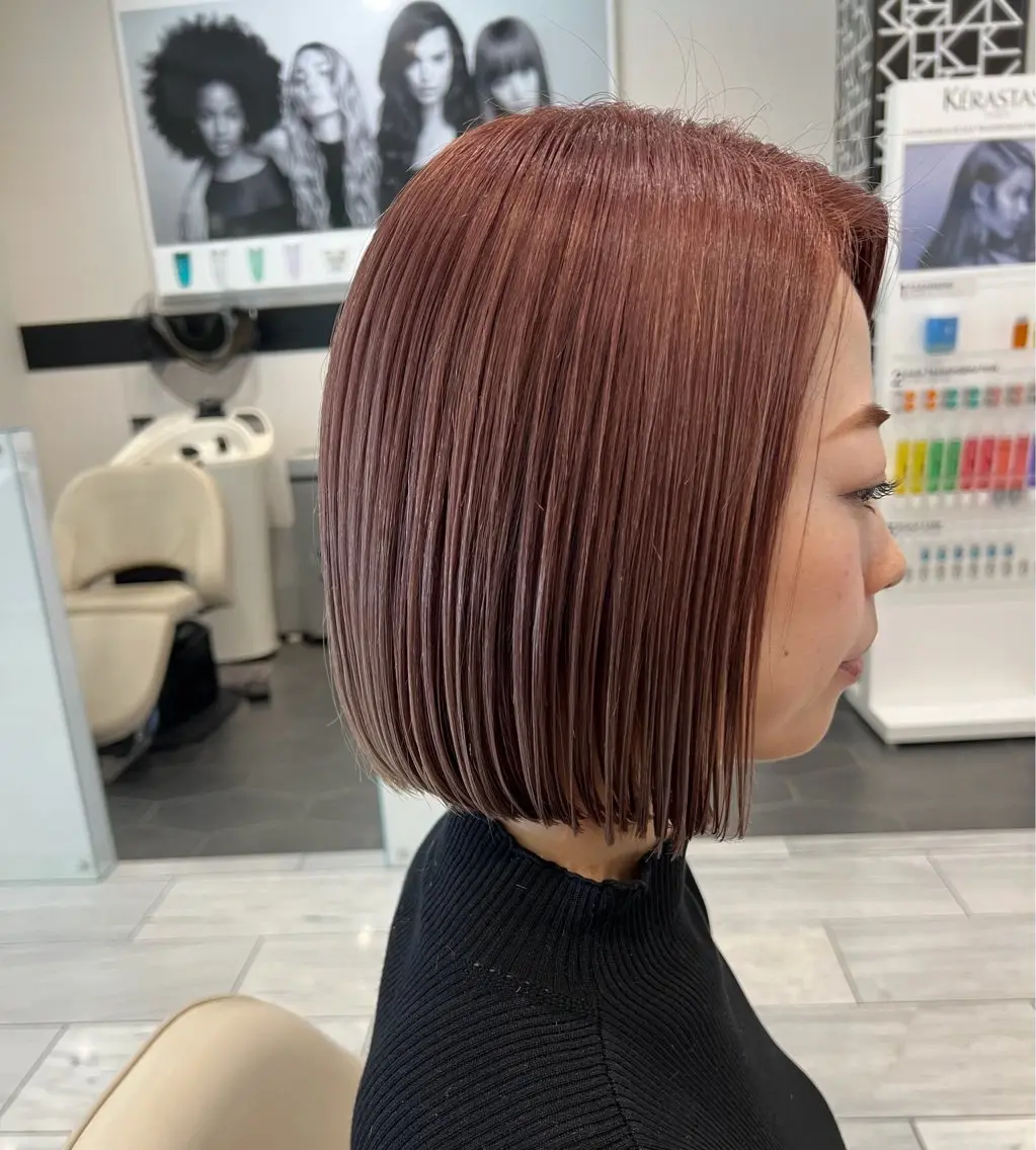 ミディアム 上原 隼のヘアスタイル