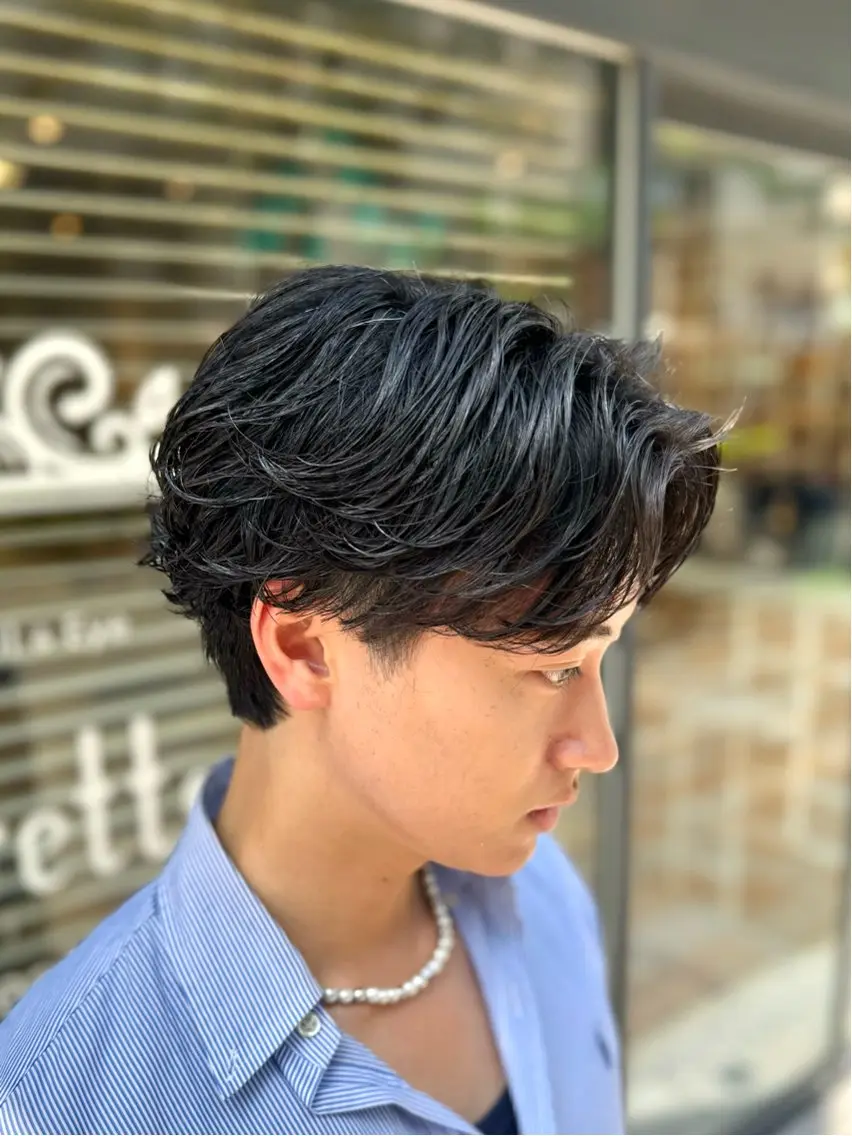 メンズ カット パーマ 大宮/メンズパーマ 関勇也のヘアスタイル