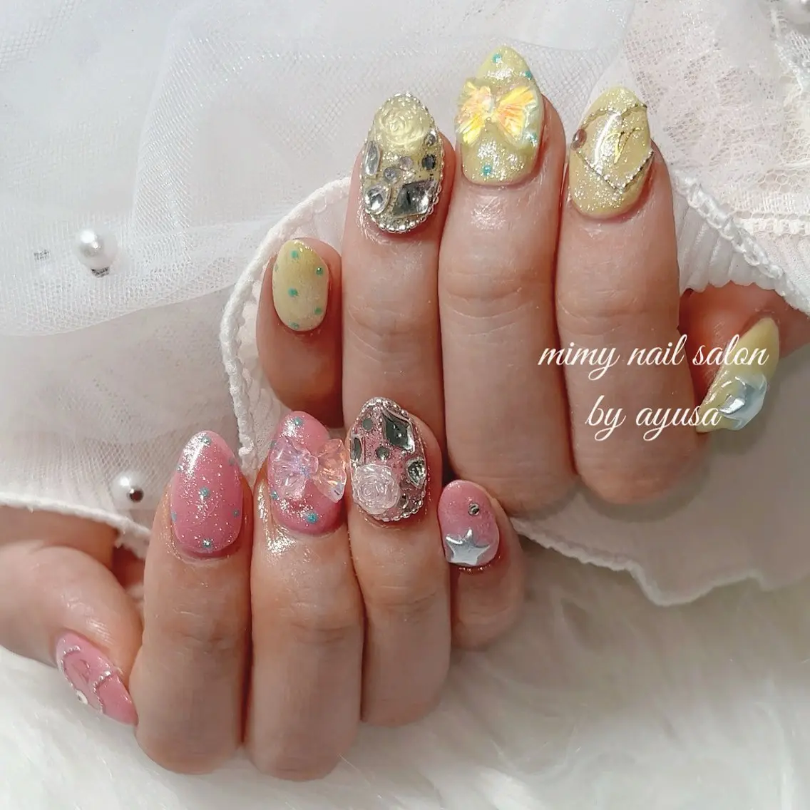 ネイル ハンドネイル mimy ayusaのネイルデザイン