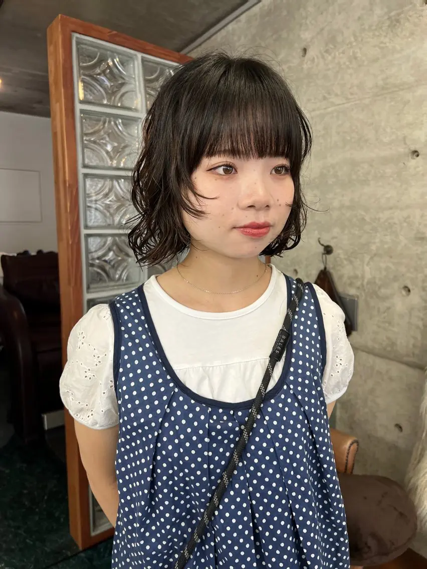 ミディアム nene 暖色/艶感カラー🥯のヘアスタイル