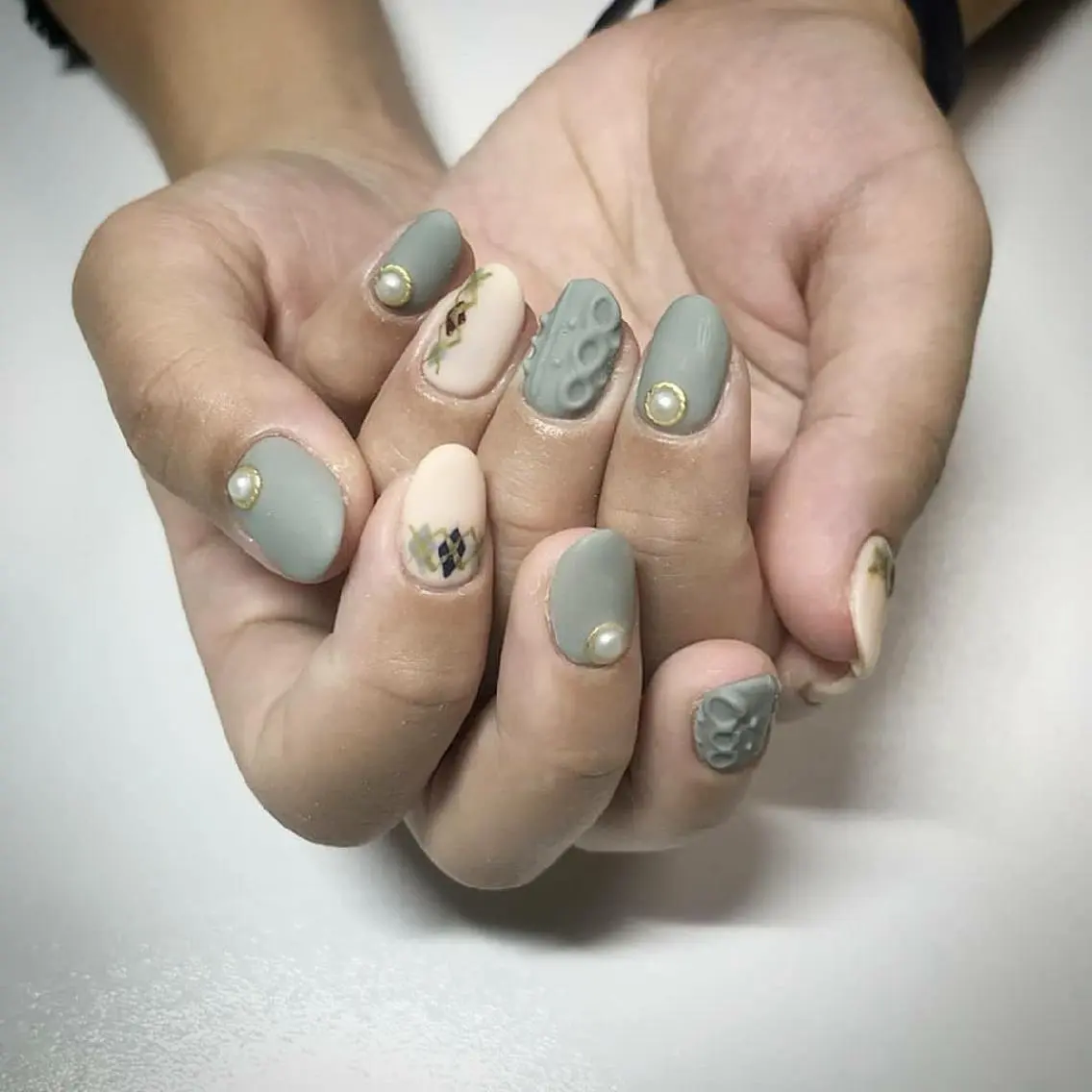 ネイル ハンドネイル ハンドケア lylynail YUUKAのネイルデザイン