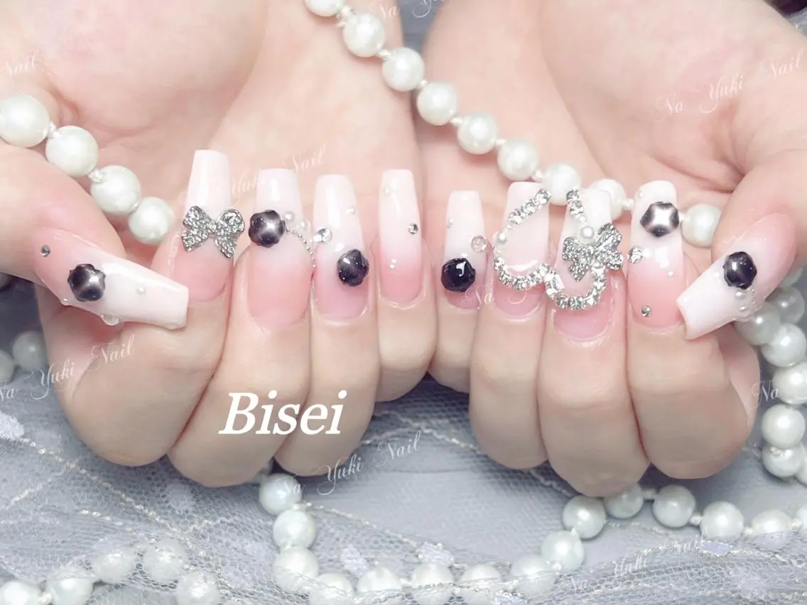 ネイル ハンドネイル 🎀 moo~ 🎀のネイルデザイン