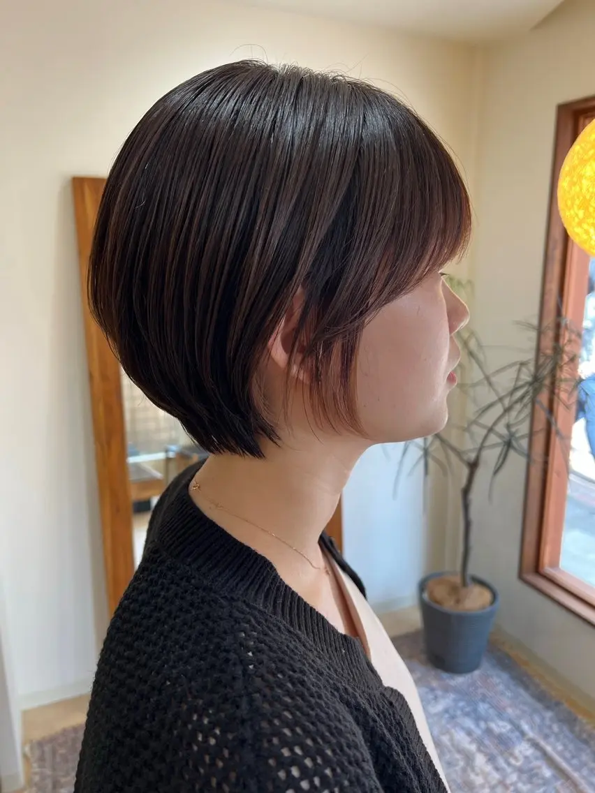 ショート トリートメント カット トリートメント 【⭐️レイヤーカット 髪質改善⭐️】長谷川のヘアスタイル