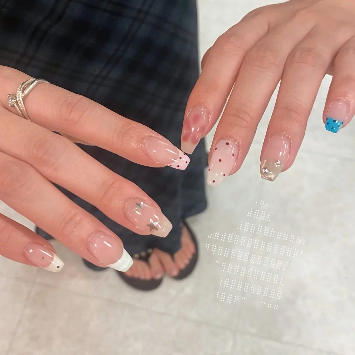 ネイル ハンドネイル 🎀FLORANZ 🎀MIKAのネイルデザイン