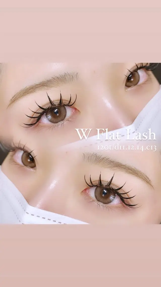 マツエク・マツパ マツエク eyelash salon 華のマツエク・マツパデザイン