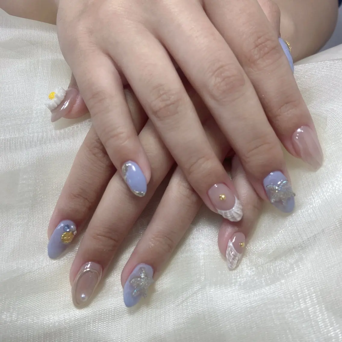 ネイル 持ち込み ハンドネイル YOINAIL ヨイネイルサロンのネイルデザイン