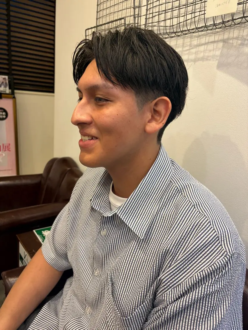 メンズ ボブ&寒色🎐ᩚ 短髪 COCOROのヘアスタイル