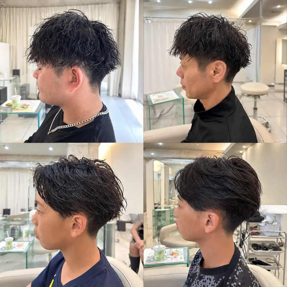 【人気No1✨】メンズカット×パーマ🌀×炭酸シャンプー🫧の写真