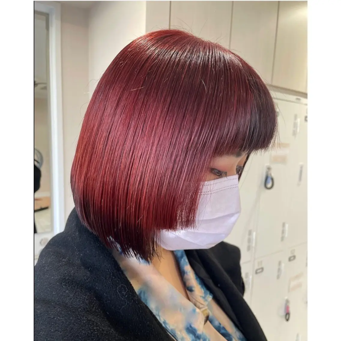 ショート カラー ヘアカラー 韓国ヘア 🎀中川綾乃🎀のヘアスタイル