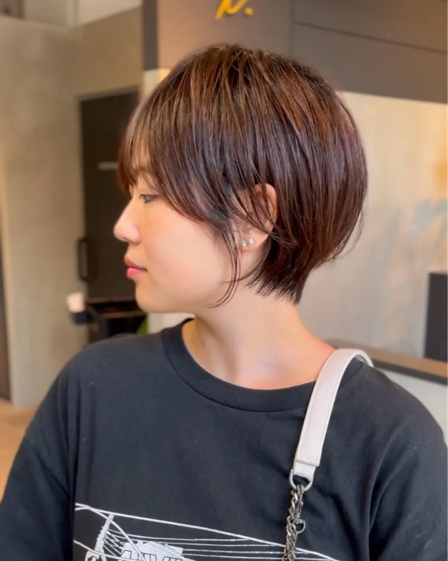 ショート 似合わせショート特化 /谷町/妃菜🎀のヘアスタイル