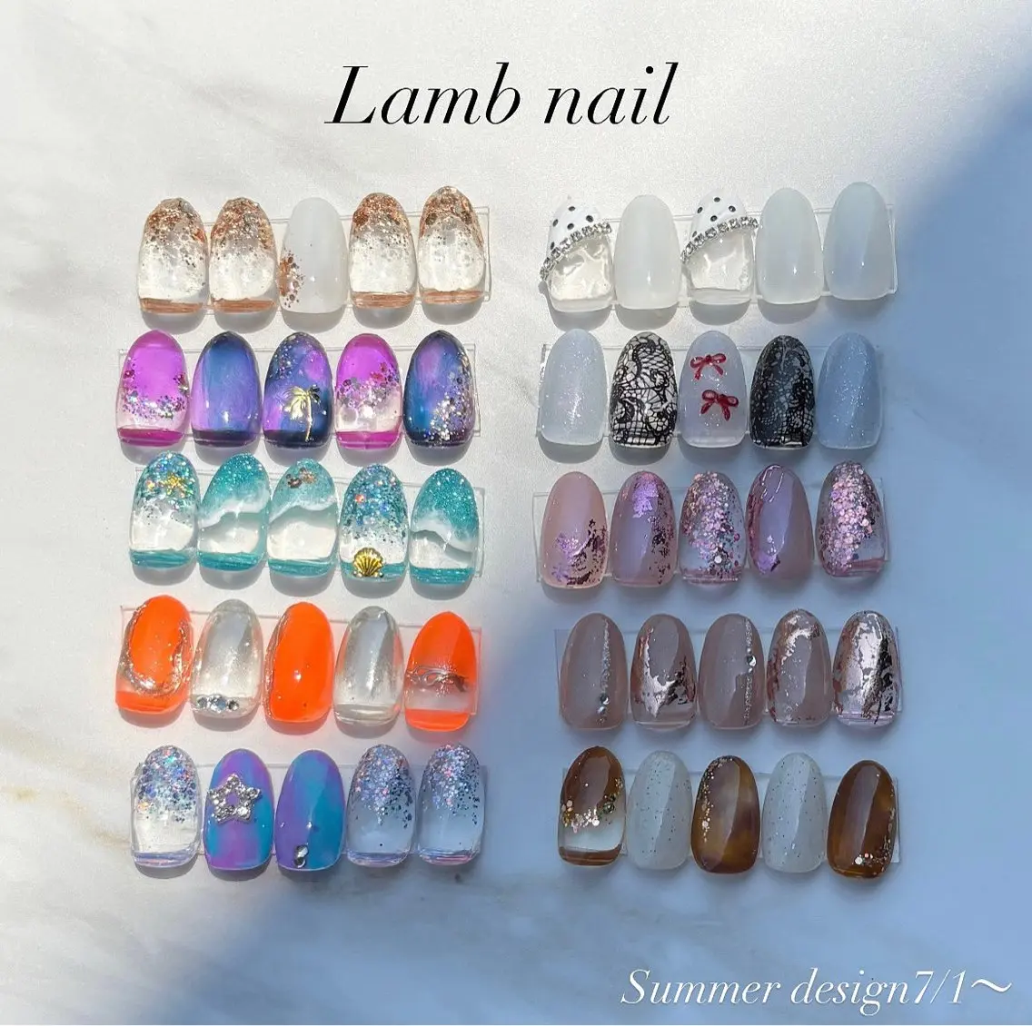 ネイル ハンドネイル Lamb nail Ayanaのネイルデザイン