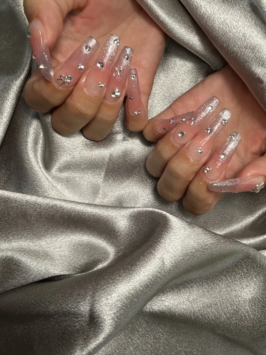 ネイル チークネイル フットネイル フレンチネイル ジェルネイル マグネットネイル ハンドネイル Lamb nail Ayanaのネイルデザイン