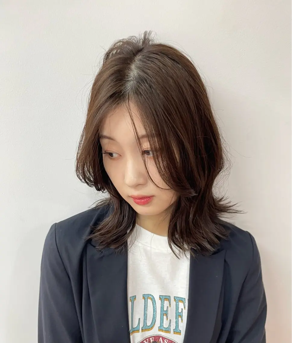 セミロング カラー カットモデル募集中 ‼️Raiのヘアスタイル