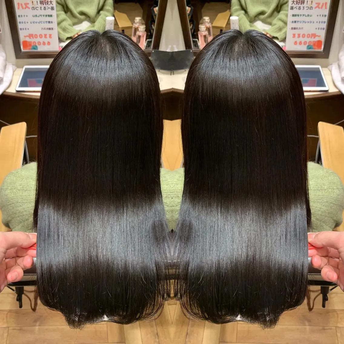 セミロング ヘアアレンジ 撮影モデル 🫧募集中🫧のその他イメージ