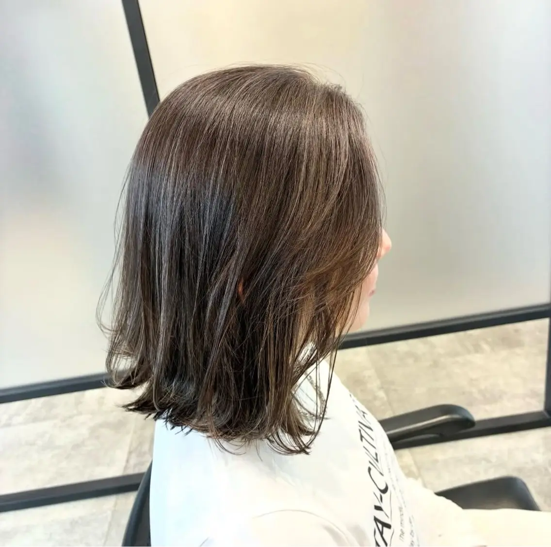 カラー ハイライトカラー 大人女性ヘア 半個室 池袋 natsukiのヘアスタイル