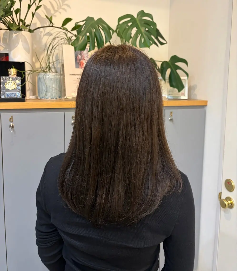 カラー ヘアカラー 竹内 麻帆のヘアスタイル