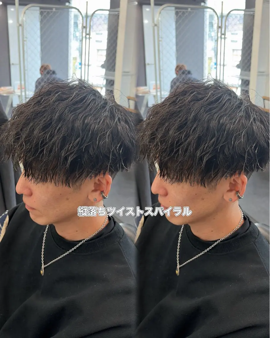 ショート パーマ ⚡️RIPLAY⚡️ 村山壘希のヘアスタイル