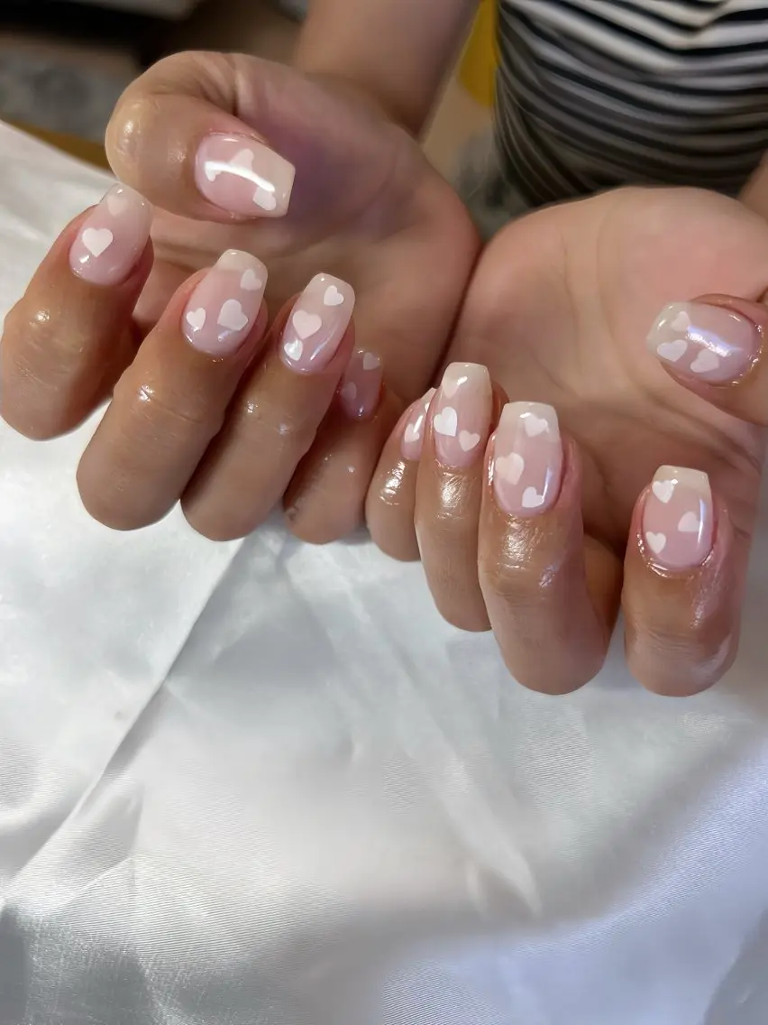 ネイル ハート MRS/ miyu🎀のネイルデザイン