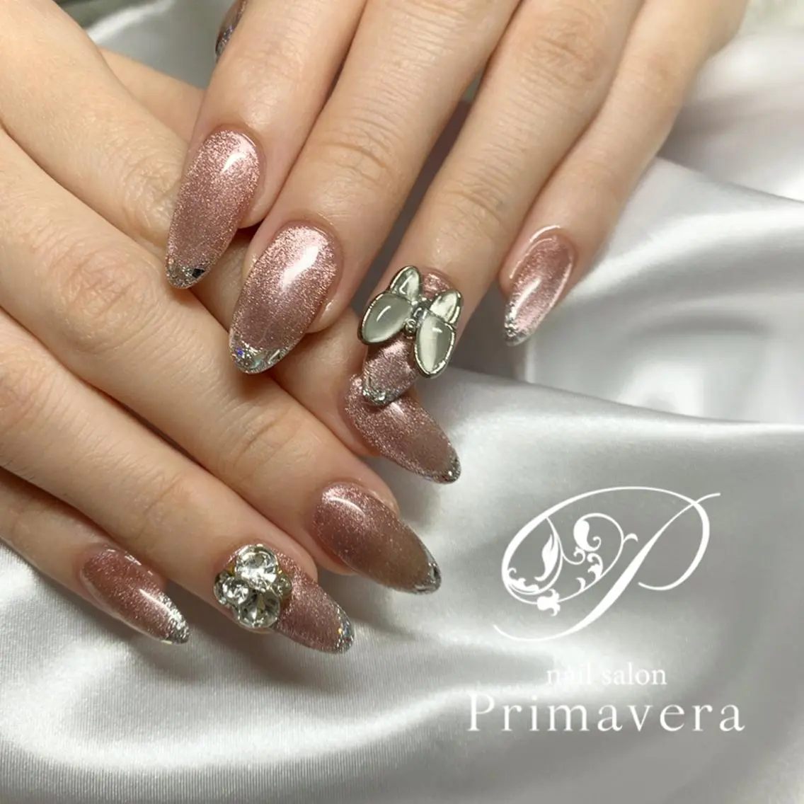 ネイル ハンドネイル Primavera 新横浜🤍美フォルムのネイルデザイン