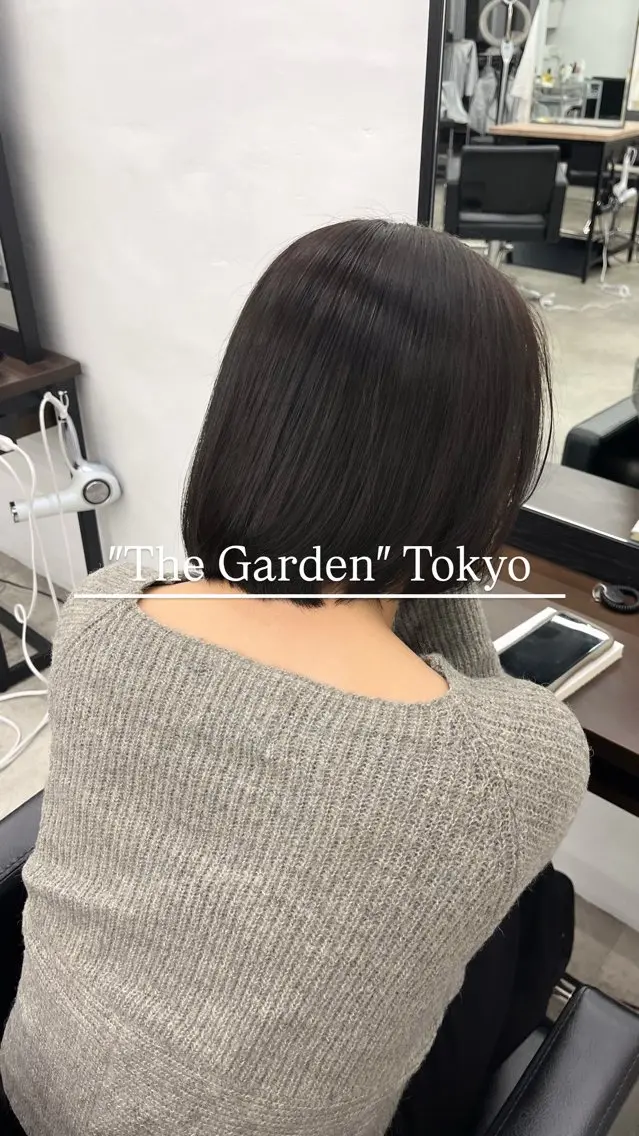 ショート ヘアカラー トリートメント 縮毛矯正/髪質改善 /艶髪特化/こうめいのヘアスタイル