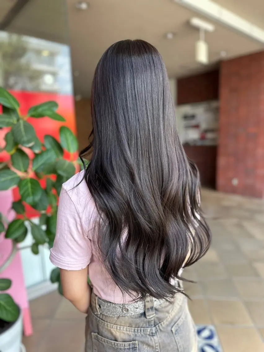 ロング トリートメント 横山 千春のヘアスタイル