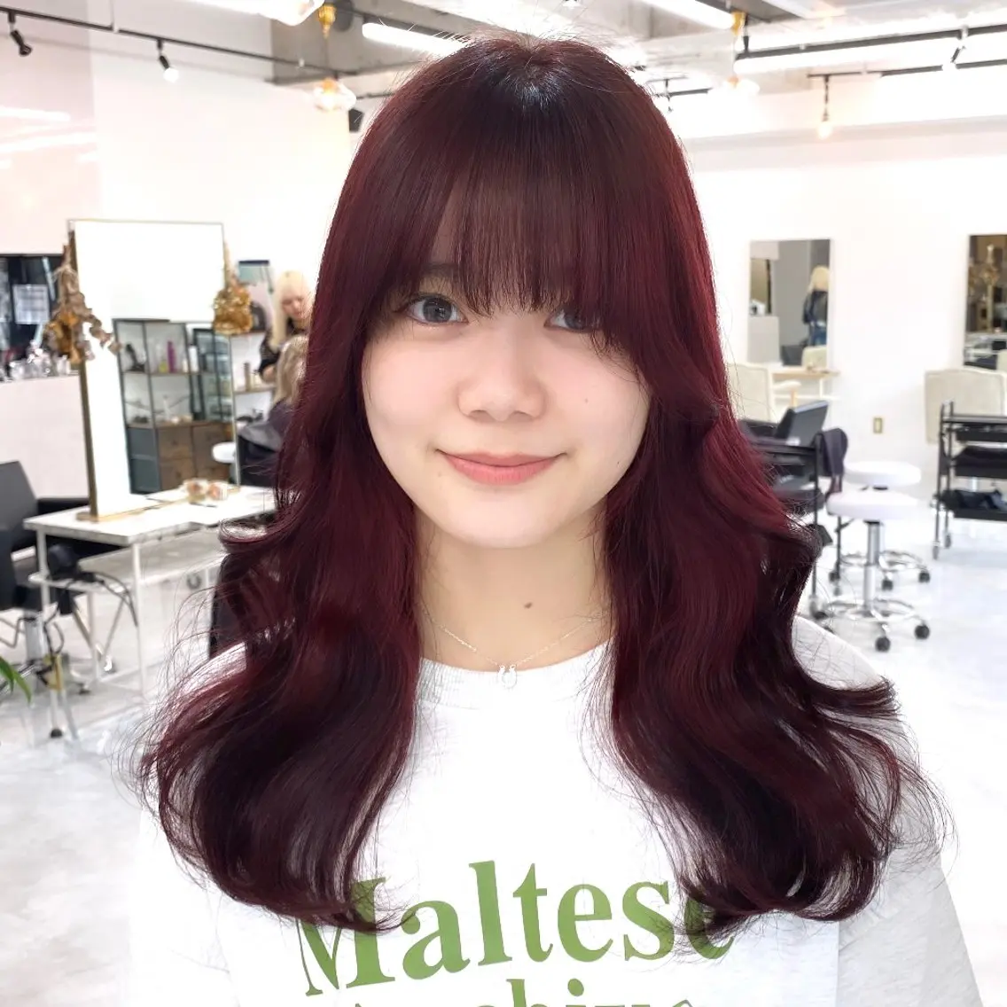 ロング カラー ヘアアレンジ メンズ カット ヘアカラー トリートメント ブリーチの髪様 MASATOのヘアスタイル