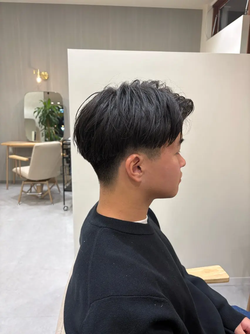 ꒰ 現金のみ先払い꒱メンズカット✂️ツーブロック +眉カットの写真