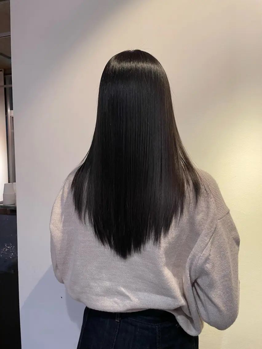 ロング 初パーマ支持率◎松田 優斗のヘアスタイル