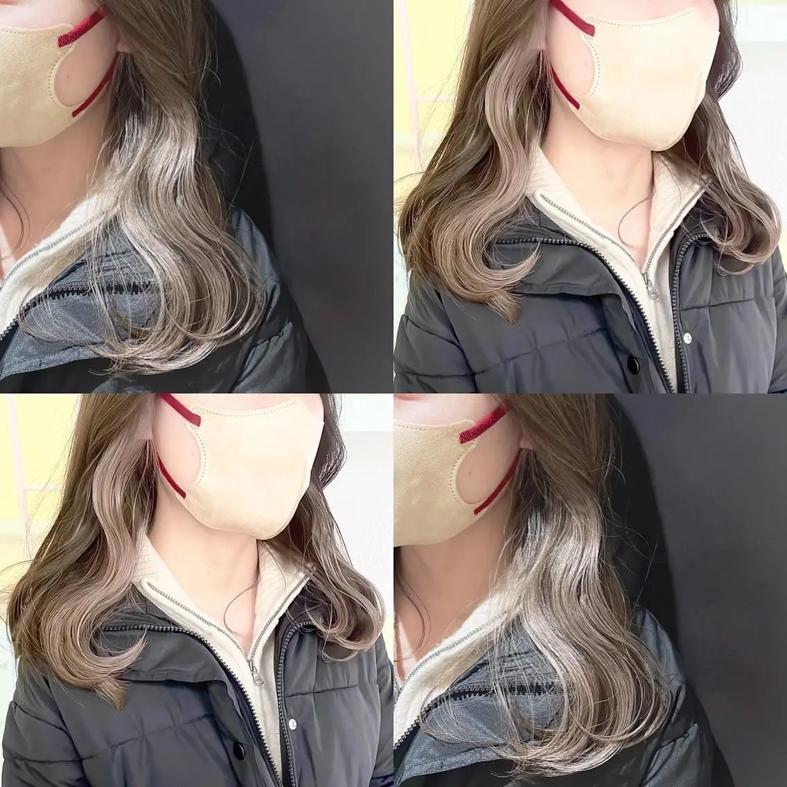カラー ヘアカラー トリートメント 渋谷:インナーカラー ／🍒エリカ🍒のヘアスタイル