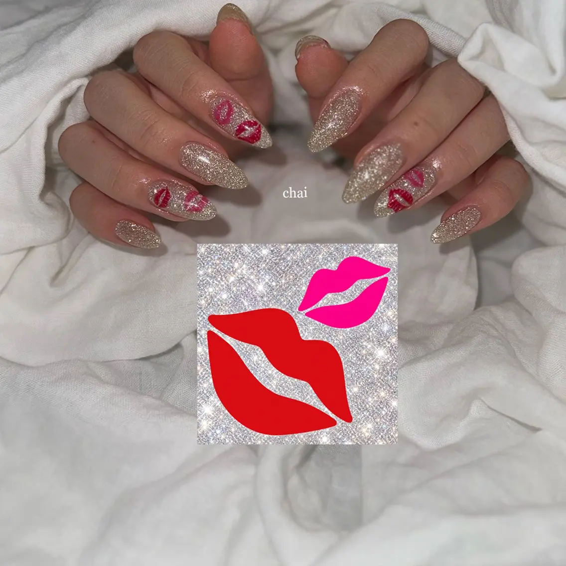 ネイル フラッシュネイル ラメ(グリッター) ハンドネイル chai nail +  eye📍鶴橋のネイルデザイン