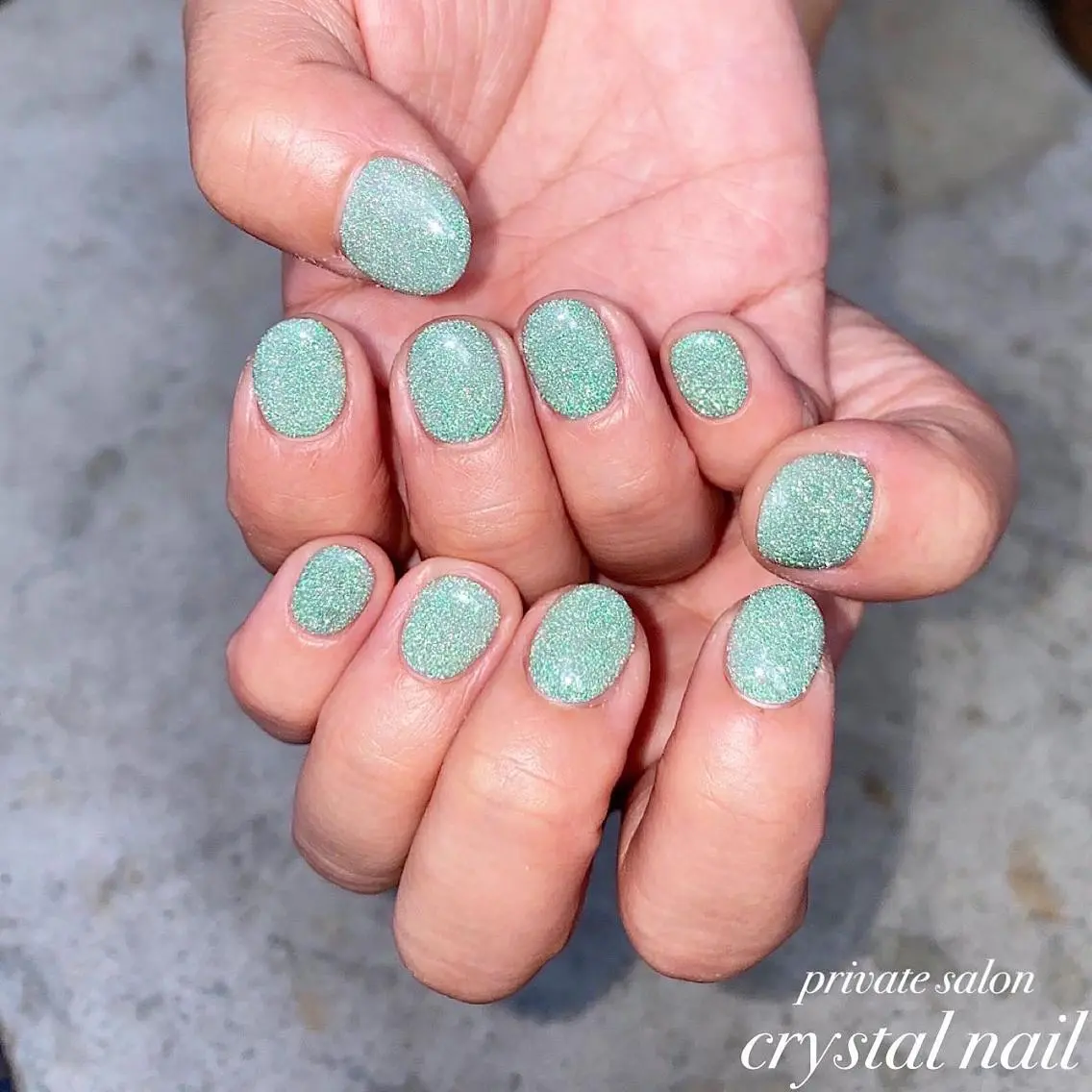 ネイル フラッシュネイル Crystal Nailのネイルデザイン