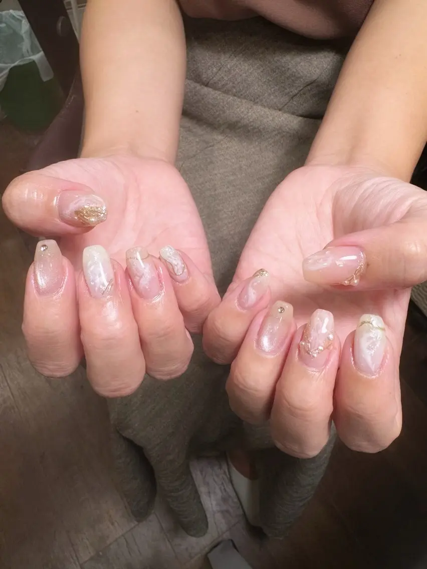 ネイル ハンドネイル Nail Leo梅田 nanohaのネイルデザイン