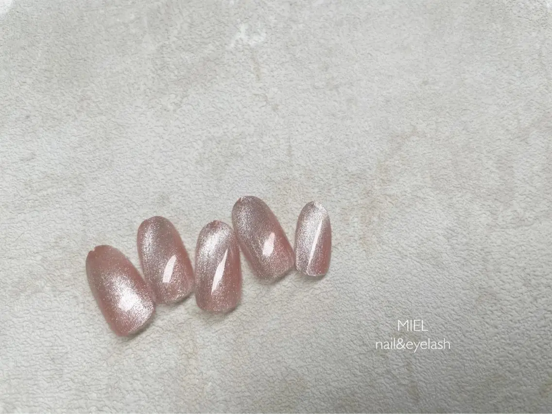 ネイル マグネットネイル フットネイル nail salon monailのネイルデザイン
