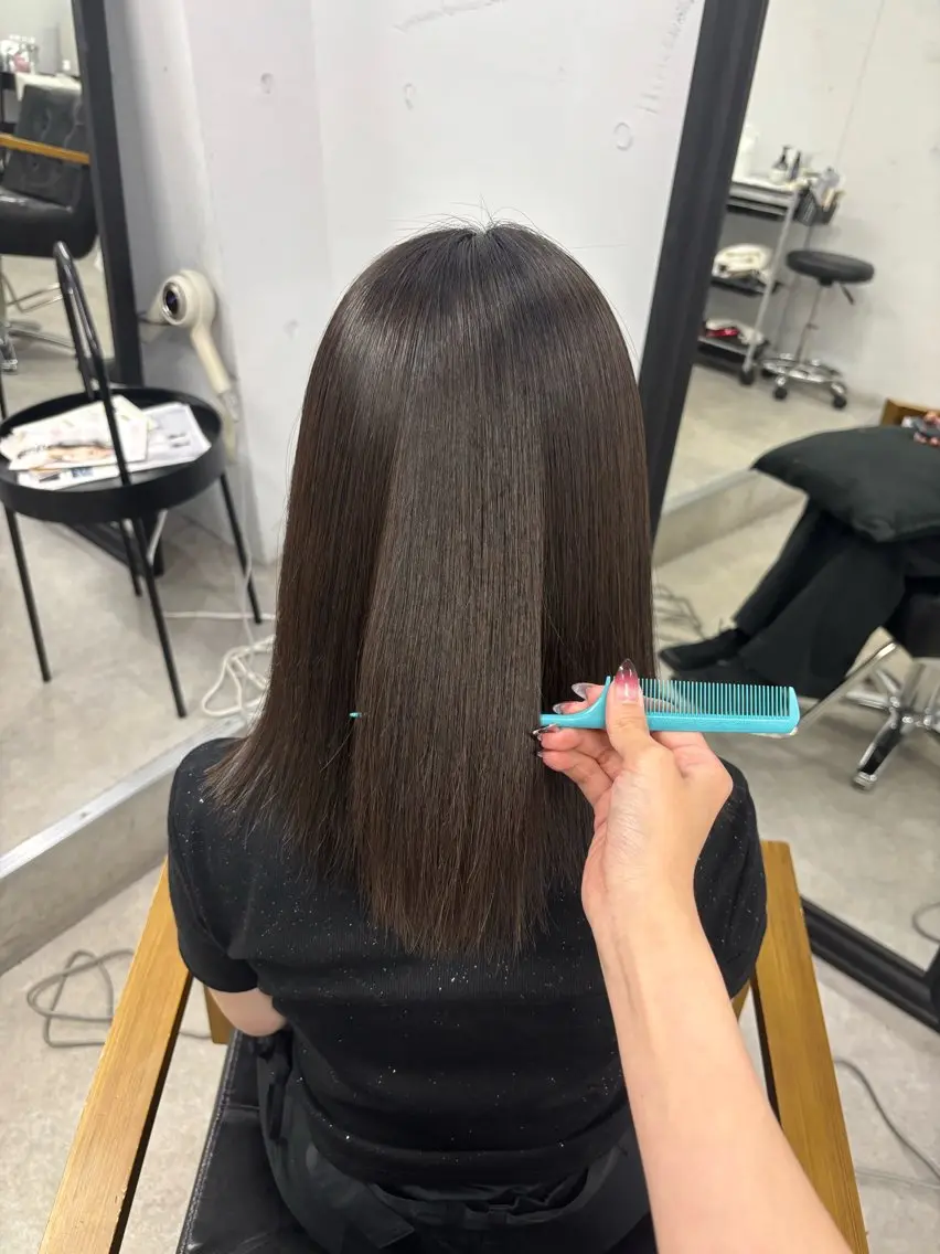 縮毛矯正 mihoko/ ニュアンスパーマのヘアスタイル