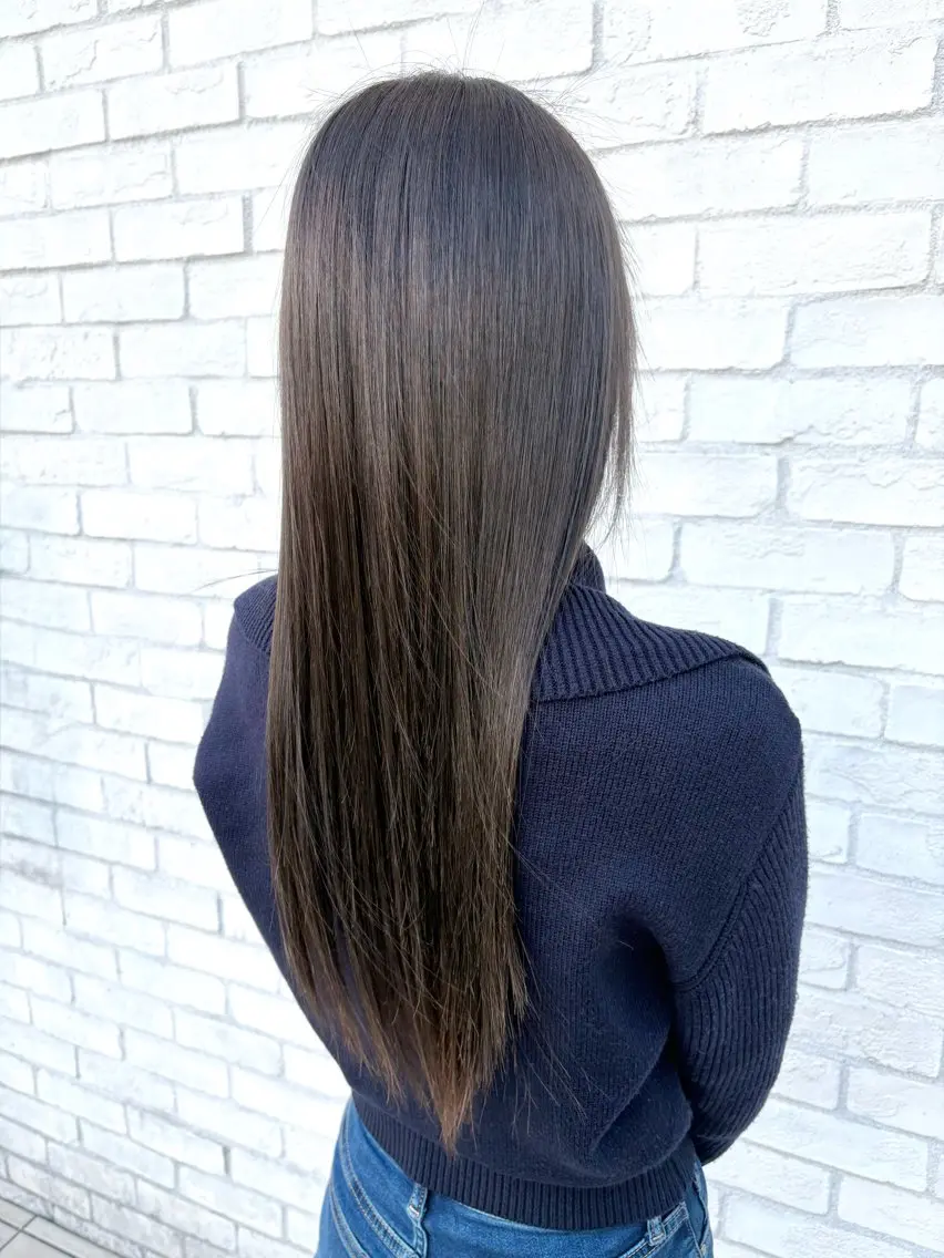 カラー アッシュ preak 🖤mizuki🖤のヘアスタイル