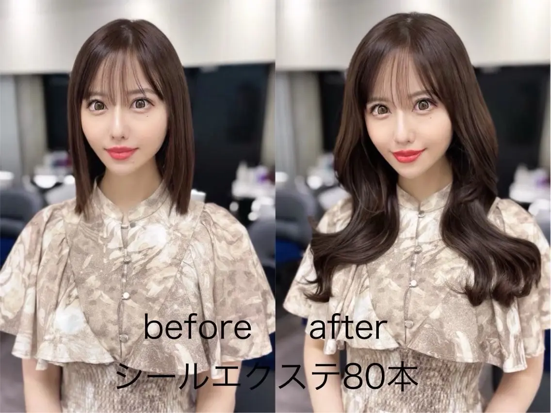 ロング エクステ 【elyts】 MISAKIのヘアスタイル