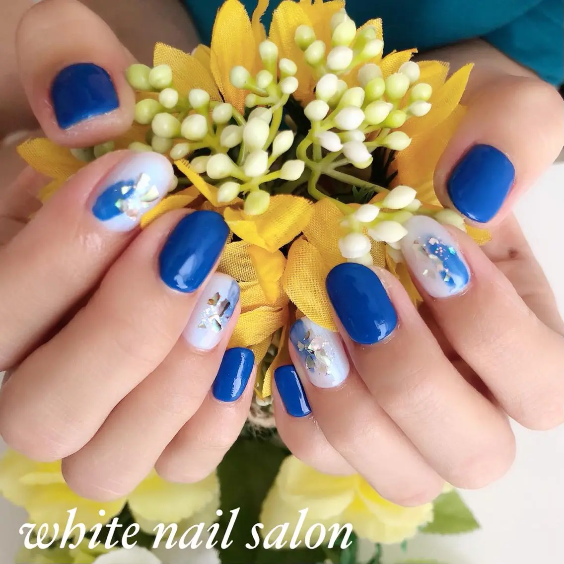 ネイル アートネイル フットネイル フレンチネイル ジェルネイル ハードジェル ハンドネイル white nail salonのネイルデザイン