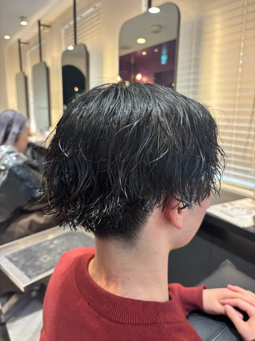 パーマ メンズ カット パーマ 沢井 涼人 ~APHRODITEのヘアスタイル