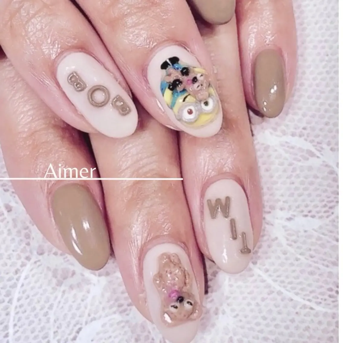 ネイル ハンドネイル nailsalon Aimerのネイルデザイン