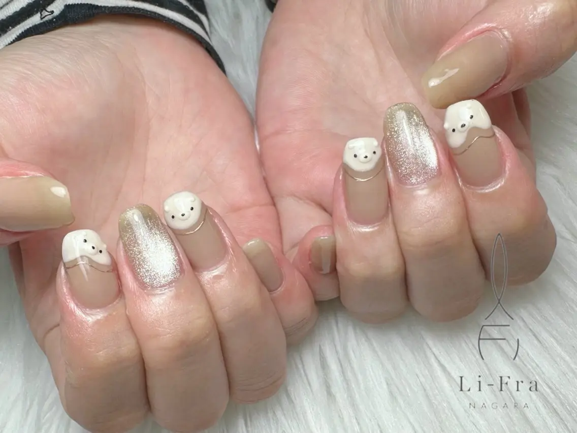 ネイル ハンドネイル li-fra RINAのネイルデザイン