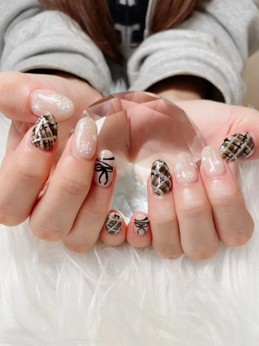 ネイル リボン nailsalon Rinのネイルデザイン